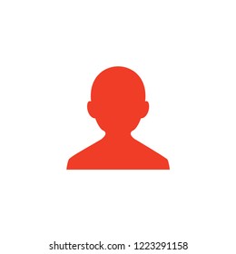 red profile icon