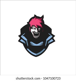 Red Psychopath E Sport Logo