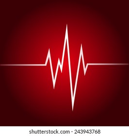 red pulse Light Abstract Technology background for computer graphic website and internet.