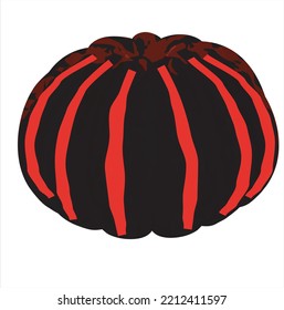 red pumpkin for halloween gift