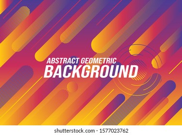 Red and Purple Abstract Gradient Geometric Shape Background