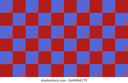 toalha de mesa em xadrez vermelha e roxa, estilo xadrez padrão de bloco quadrado, design de imagem completa para impressão de tecido, gradiente