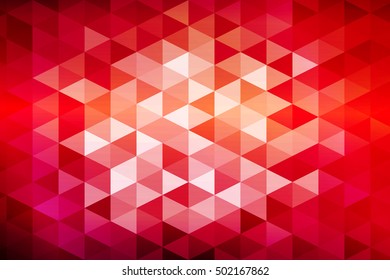 red, purple color. low poly background of triangles. Vector illustration. Geometric design for business, brochure, flyer, presentation, wallpaper.