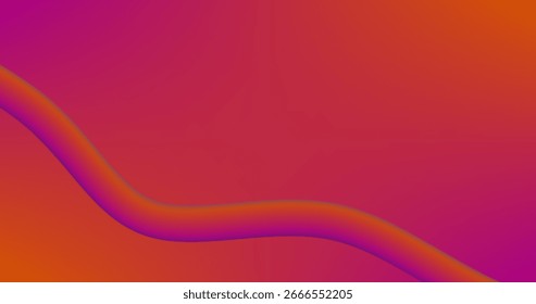 Espacio para texto rojo púrpura con Fondo de pantalla de degradado de línea de curva de fondo Abstractas