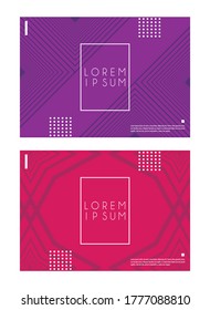 red and purple digital covers abstract backgrounds vector illustration design