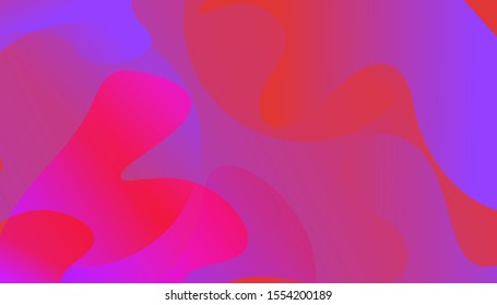 Red purple geometric vector background. Abstract gradient illustration wallpaper for template website. Cover social media business advertising. Liquid minimal style. 