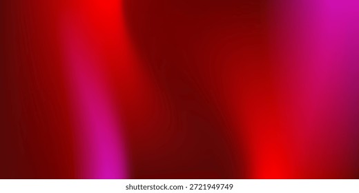 Fundo abstrato gradiente roxo vermelho com onda brilhante. para cartaz de banner, papel de parede, design vetorial