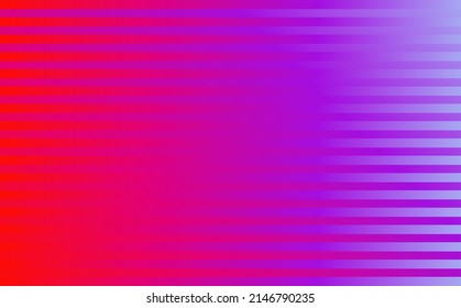 Red and purple gradient colored stripes vector background. Futuristic look cool background.