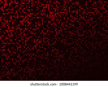 Red purple halftone dots. Colorful geometric gradient for pop art designs. Geometric vintage monochrome fade wallpaper. Pop art print. Dotted geometric retro pattern. Comic halftone background.