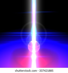 red purple space flash