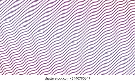 Red and Purple stripes line and wave abstract background vector image for backdrop or fashion style