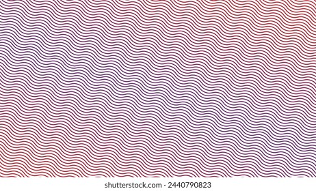 Red and Purple stripes line and wave abstract background vector image for backdrop or fashion style