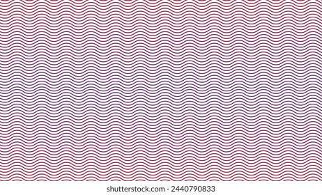 Red and Purple stripes line and wave abstract background vector image for backdrop or fashion style