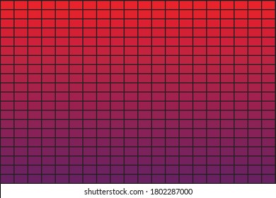 Red and purple tile background. Vector background.