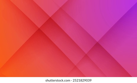 Red and purple violet vector modern abstract background with shapes