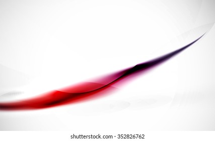 Fondo abstracto de la línea violeta roja ondulada. Plantilla de presentación empresarial o de alta tecnología o diseño publicitario