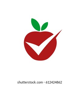 Red Quality Apple Vector Illustration Design. Vector EPS 10.