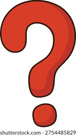 Red Question Mark Icon