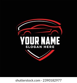 red racing car, can be used for community or travel