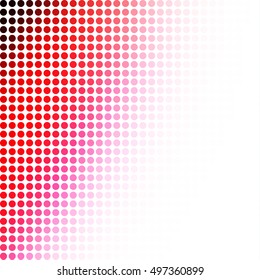 Red Random Dots Background, Creative Design Templates