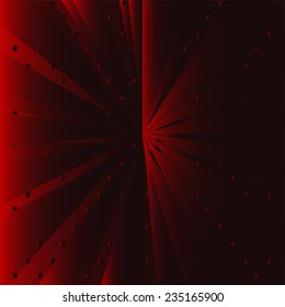 Red ray background