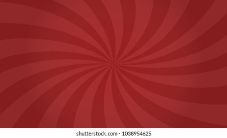 Red rays background. Sunburst abstract texture. Simple design vector illustration.