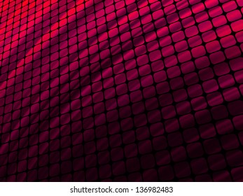 Red rays light 3D mosaic. EPS 8 vector file included