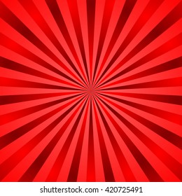Red Rays Poster Popular Ray Star Stock Vector (Royalty Free) 420725491 ...