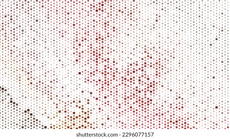 red rectangle colorful mosaic pixel vector background  