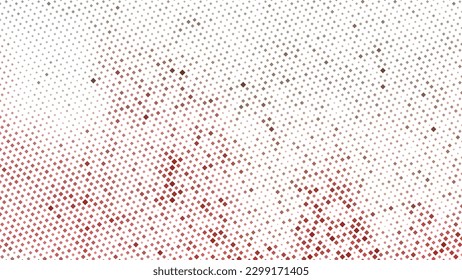 fondo del vector de mosaico coloreado rectángulo rojo  