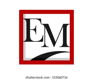 red rectangle typography alphabet typeset typeface logotype font image vector icon