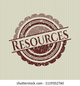 Red Resources distress rubber texture