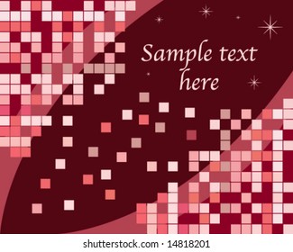 Red retro background