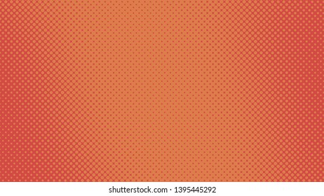 Red retro comic pop art background with dots, cartoon halftone background vector illustration eps10