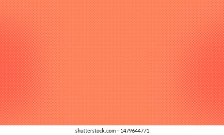 Red retro comic pop art background with haftone dots design. Vector clear template for banner or comic book design, etc