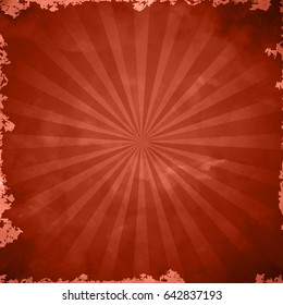 red retro grange background
