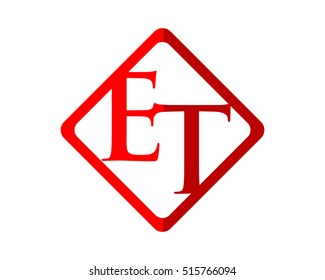 red rhombus typography alphabet typeset typeface logotype font image vector icon