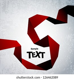 Red ribbon
