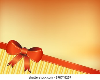 red ribbon background illustration image