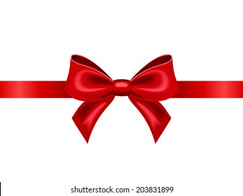 Red bow.ai Royalty Free Stock SVG Vector and Clip Art