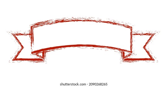 red ribbon grunge
vector background