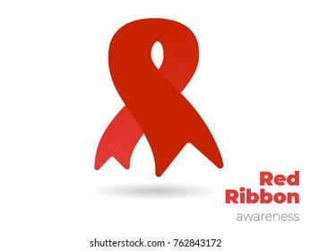 Red ribbon for HIV AIDS awareness