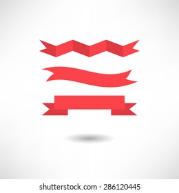 Red ribbon icon