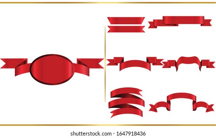 roter Flachbildschirm auf einfarbigem Hintergrund, Vektorillustration