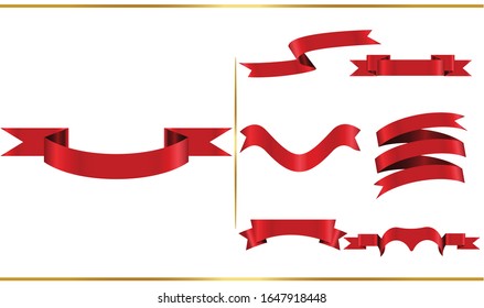 roter Flachbildschirm auf einfarbigem Hintergrund, Vektorillustration