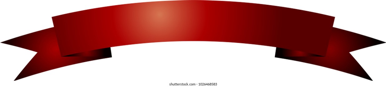 Red ribbon for titles.eps
This is a vector illustration.
