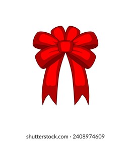 Red Ribbon Vector Art Design New 1