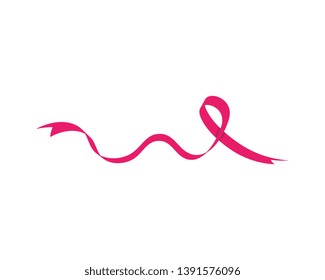 Red ribbon Vector illustration design