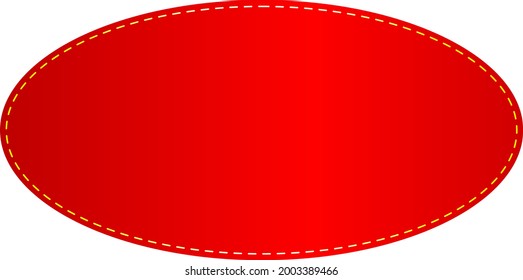 Red Ribbons banners flat vector isolated. Red Ribbons, Tags and label. Icon for greeting cards, certificates and invitations for birthday, wedding, celebration.