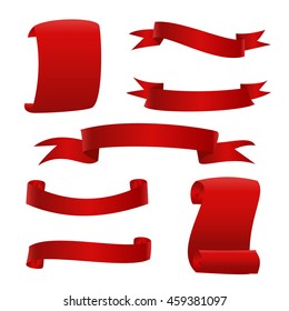 Red Ribbons Set